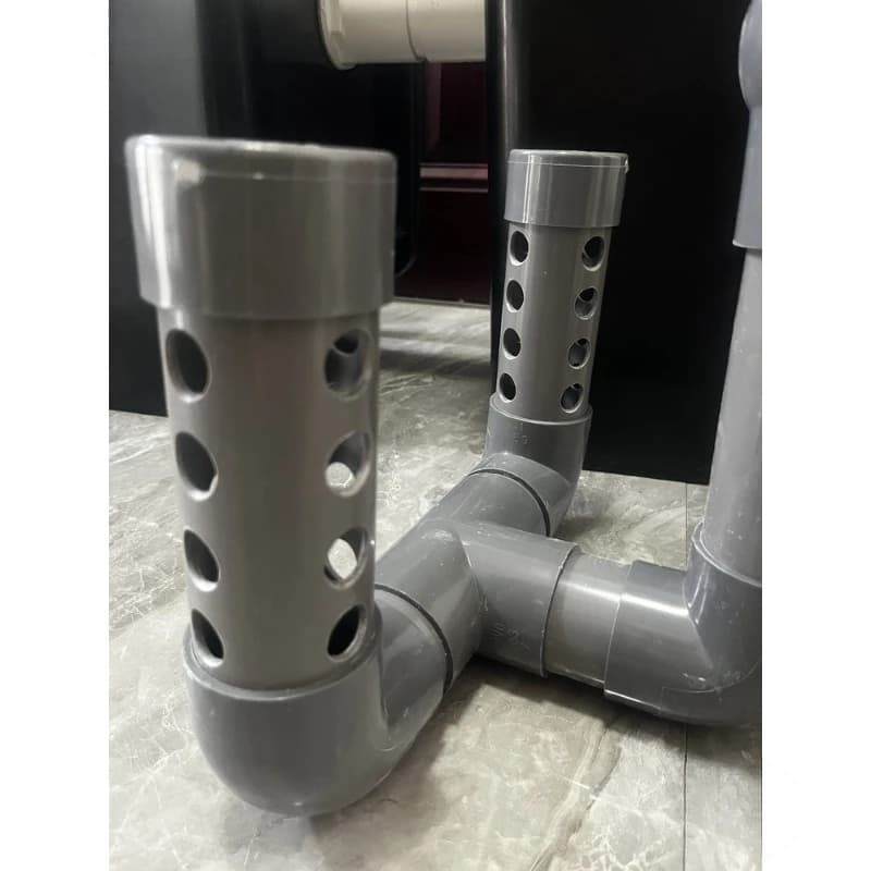 Fish pond siphon Koi pond side filter Siphon fittings Filter fittings