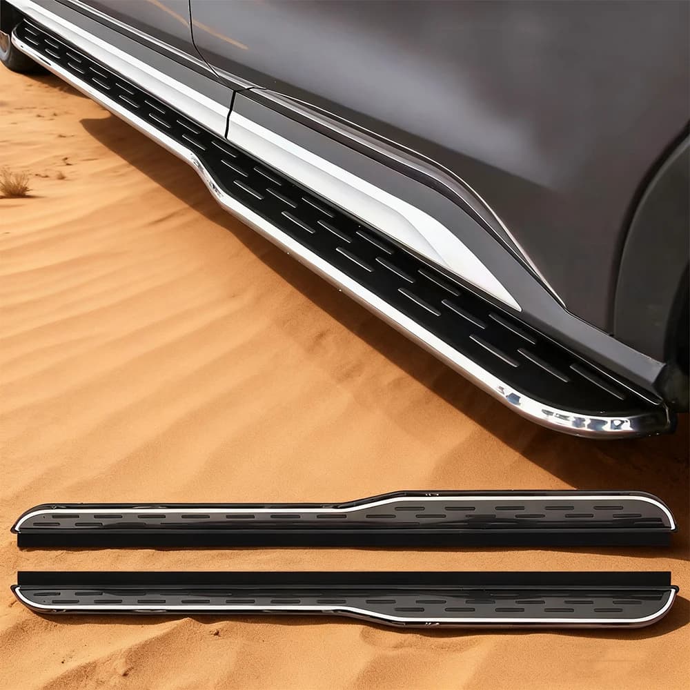 Aluminium Step Bars for Jetour X90 PLUS 2023-2025 Running Boards Side Step Pedal No Drilling Accessories