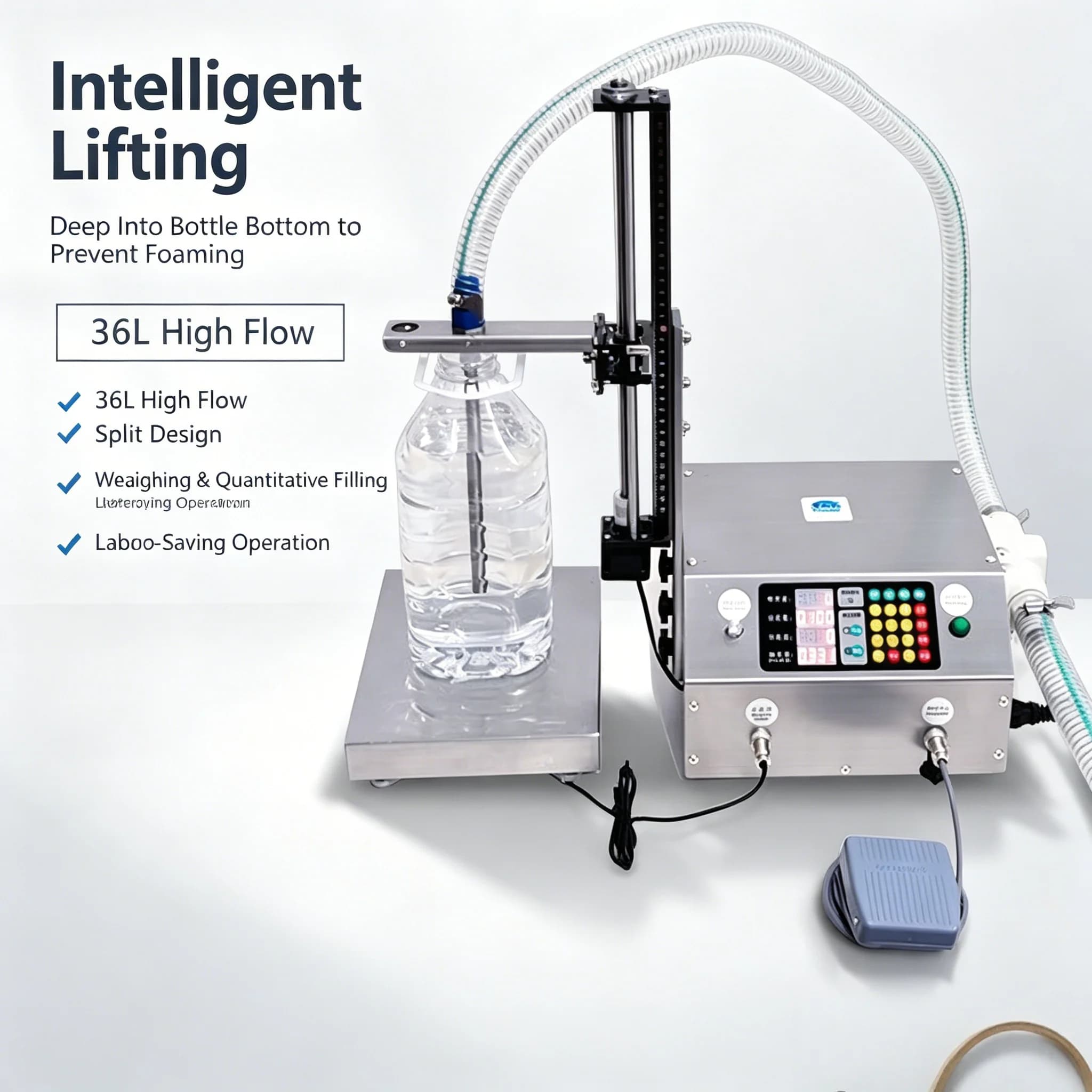Weighing Single Head Nozzle Semi Automatic
