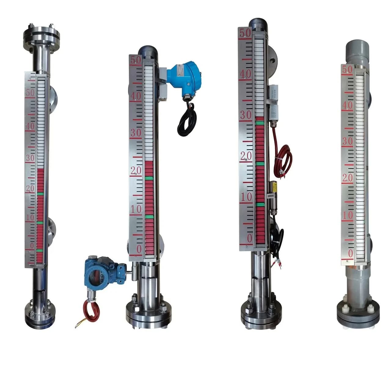 Magnetics Level Gauge Fuel‑Tank Depth Sensor Transmitter 4‑20mA Liquid‑Level Measurement Instrument for Industrial Monitoring