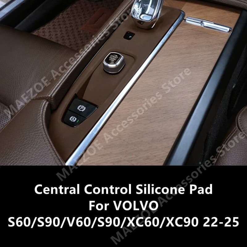 For VOLVO S60/90/V60/90/XC60/90 22-25 Central Control Silicone Pad,Interior Decoration Protection Modification Accessories Refit