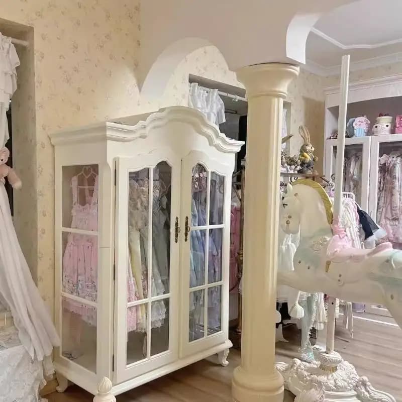 Transparent Luxury Wardrobes Nordic Modern Design Room Storage Bedroom Wardrobes Display Cute Roupeiros De Quarto Home Furniture