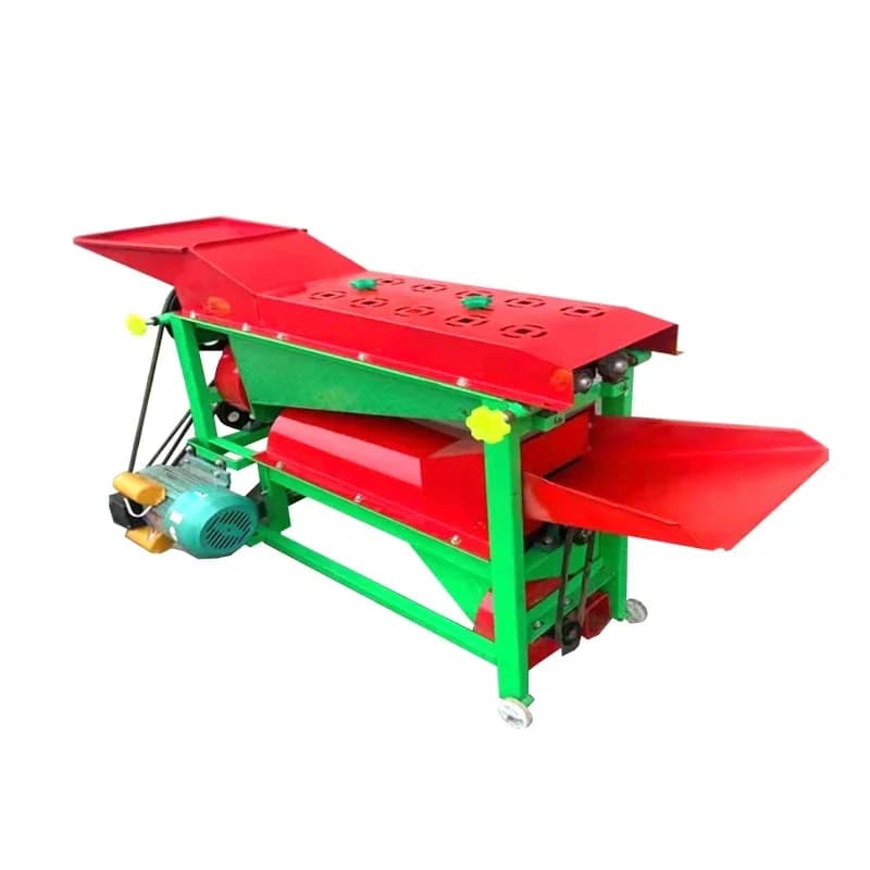 Corn peeler thresher equipment