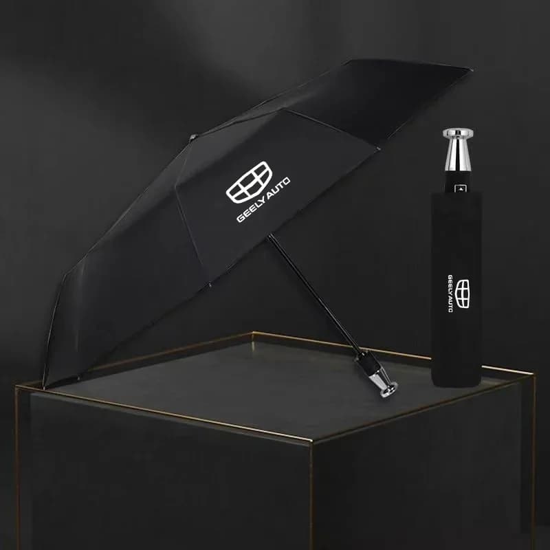 For Geely Coolray Atlas Pro Tugella GX3 geometry Emgrand EC7 GC6 GC5 CK Boyue Car Automatic Folding Windproof Sunshade Umbrella