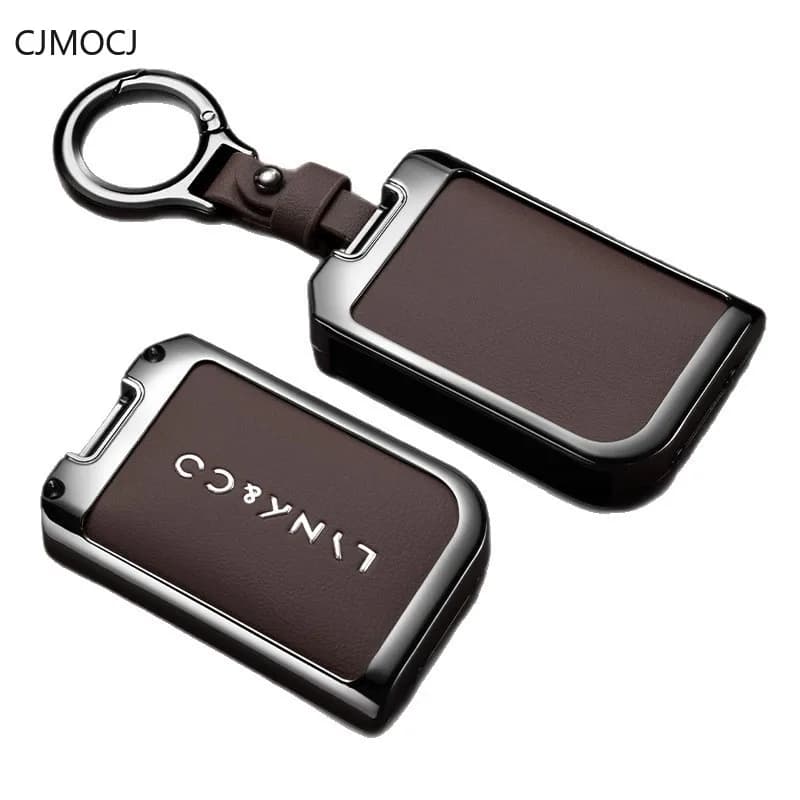Premium Zinc Alloy Key Cover Case for Lynk & Co 03 / 06 EMP / 01 / 05 / 09 / 07 / 02 (2023) - Protective Key Fob Shell Keychain