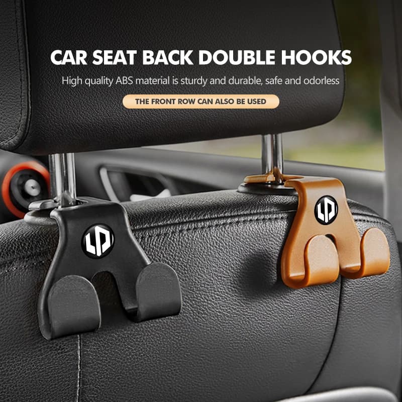 1/2x Hidden Car Seat Headrest Hanger Storage Holder Hook Organizer Accessories Fit for Leapmotor C11 C10 C16 C01 S01