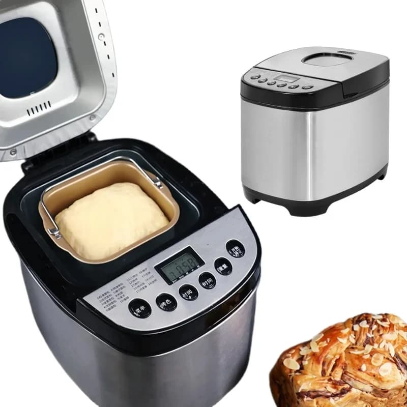 Automatic Bread Maker Bread Maker 1 Mix Knead/1.5 lbs, 2.0Lb