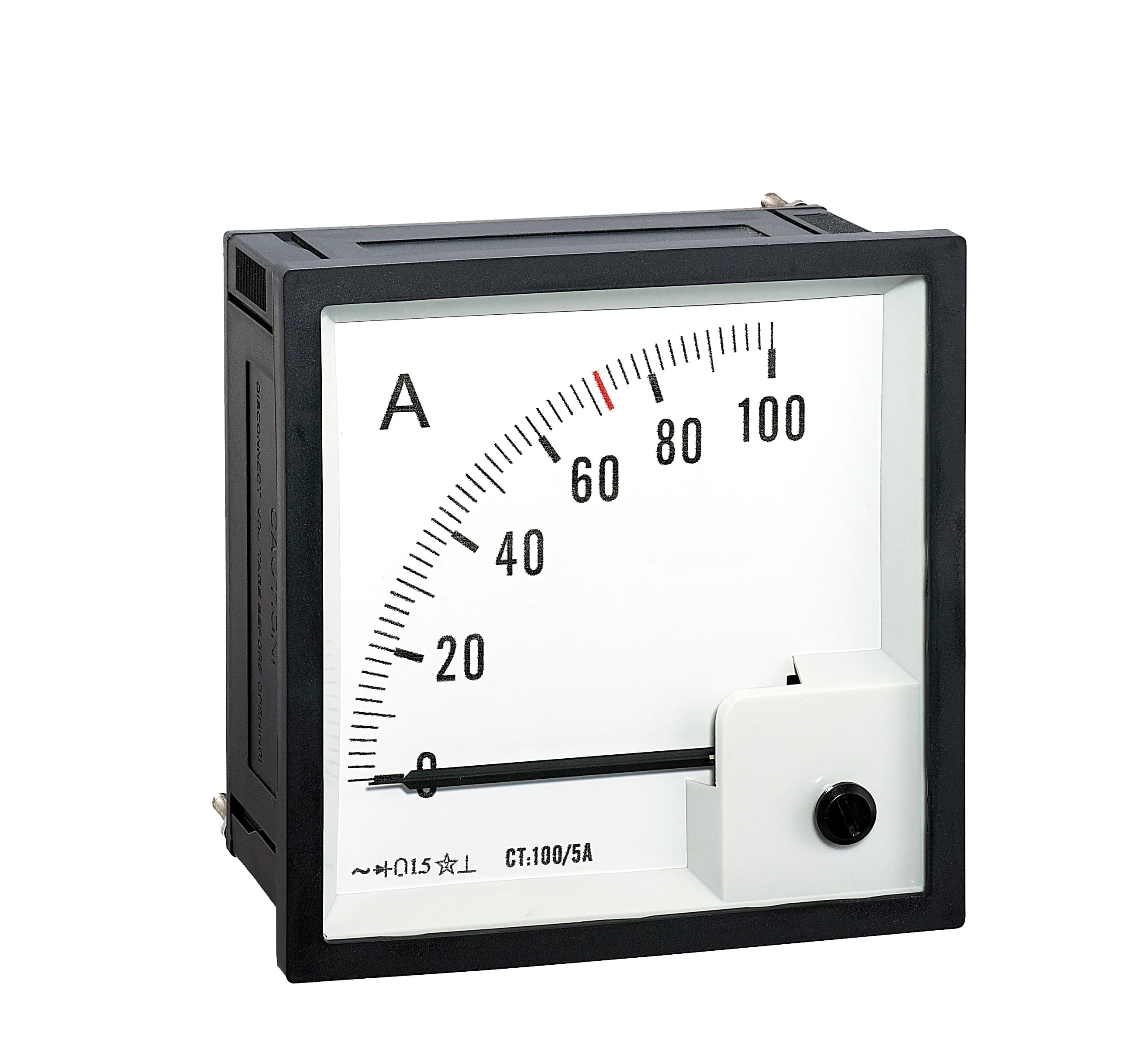 Direct Input 72mm Ampere Panel Meter for Panel Applications 0-10A Single Phase AC Ammeter/Ammeter