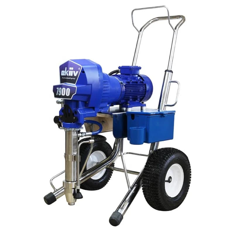 W7900 Spray Paint Machine Latex Paint Steel Structure Spray Gun High Pressure Airless Paint Coating Project Machine