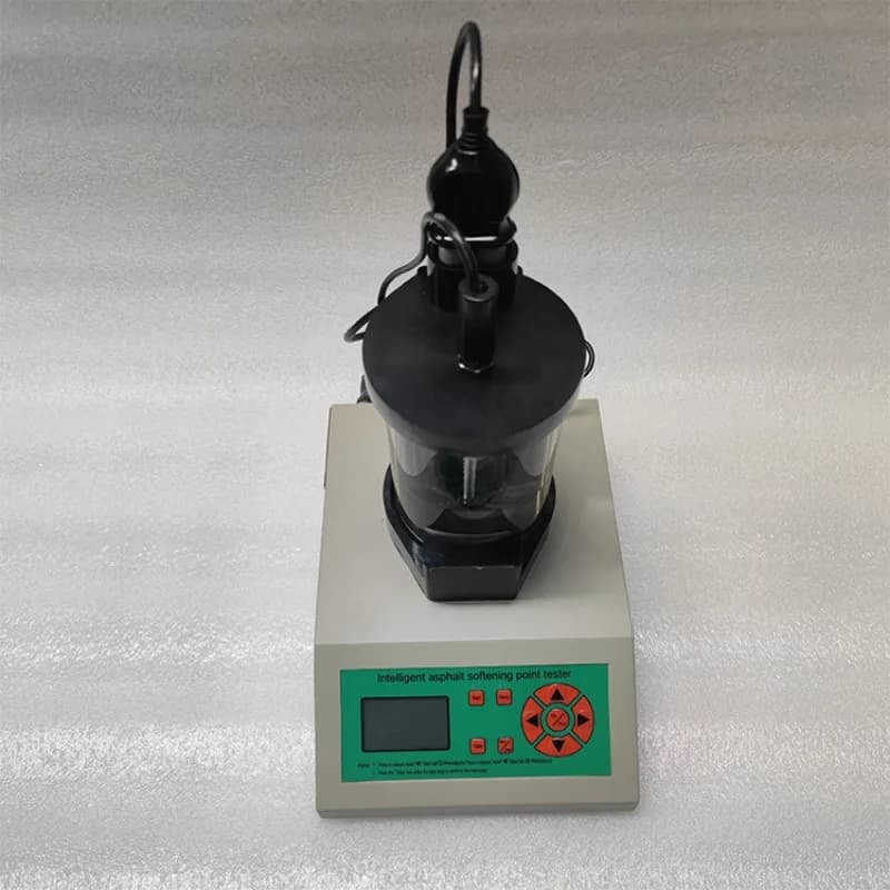 Asphalt softening point tester for testing asphalt high temperature performance
