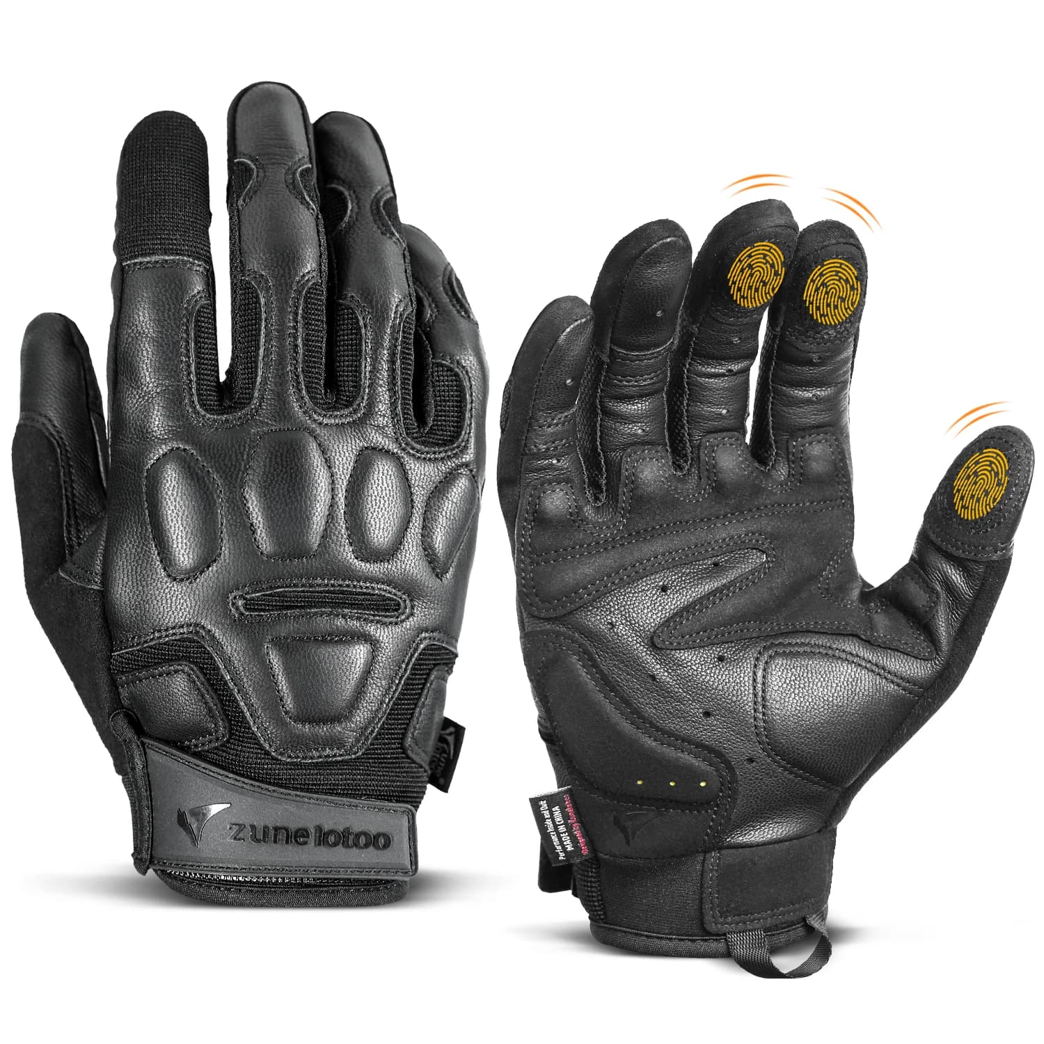 Bicycle Leather Gloves for Bike Outdoor Hiking Shooting Hunting Touch Screen Sport Motorcycle GlovesGloves