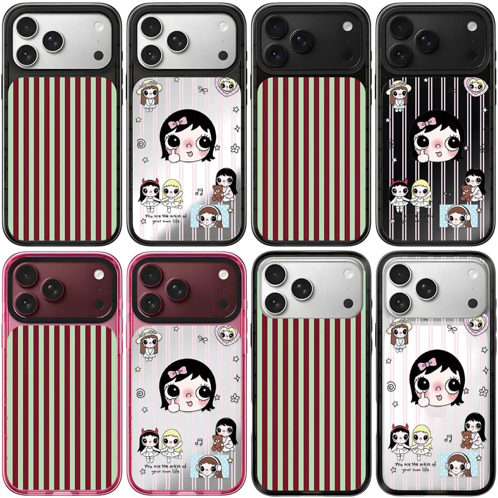 6092335 Impact Case - Mirror / Glaze Magnetic Cover for IPhone 17 18 Pro Max Case for IPhone 17Pro