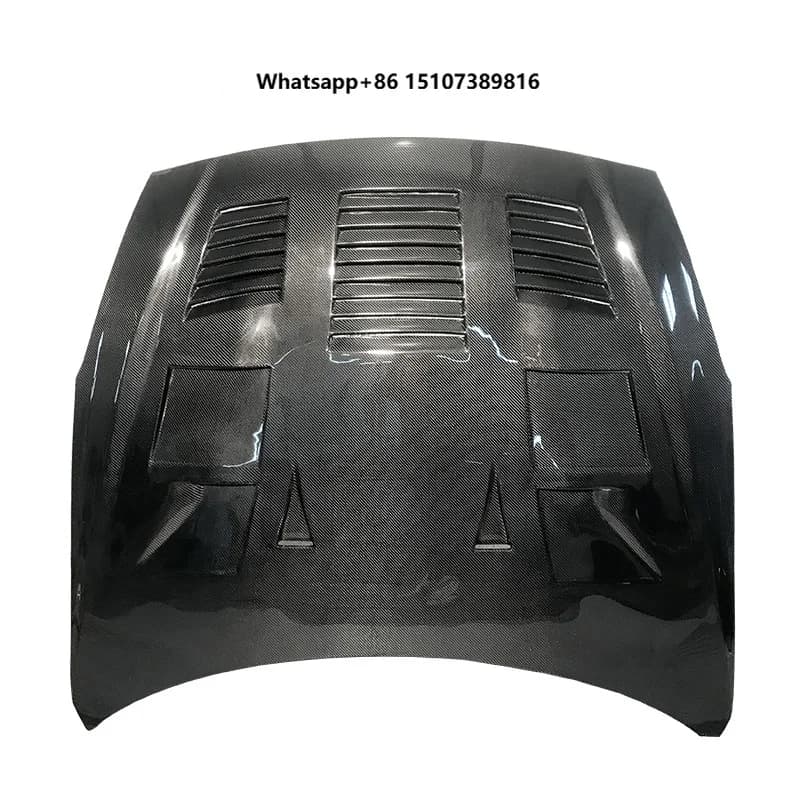 High Quality Double Side Carbon Hood for  GTR 2017-2023 GT2 Style Carbon Fiber Hood
