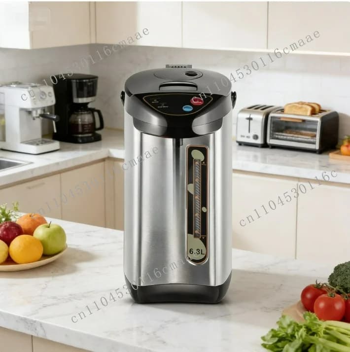 110V electric kettle household large capacity 6.8L kettle stainless steel automatic kettle