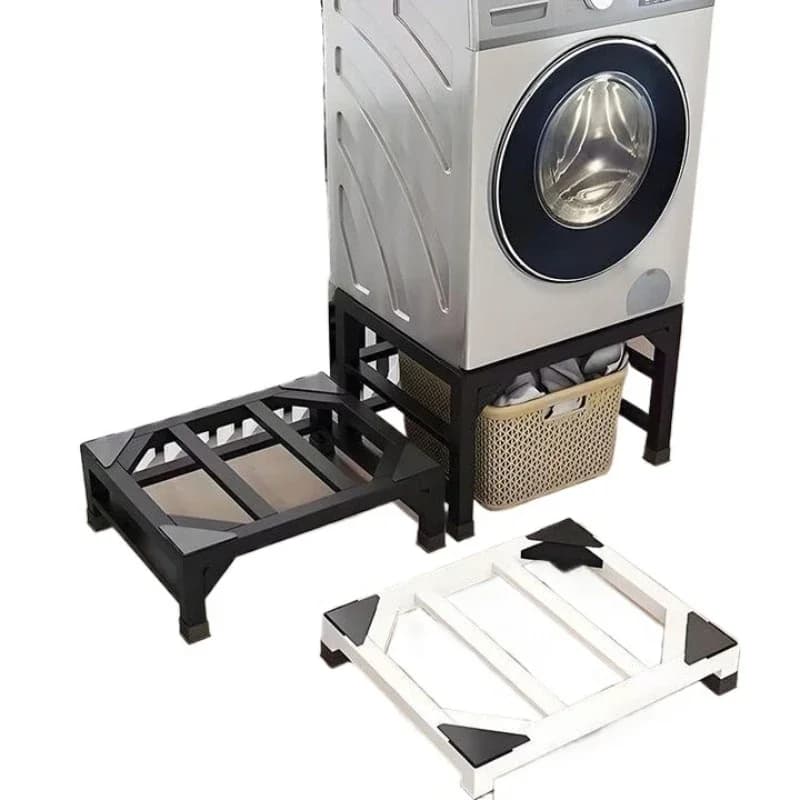 Universal thickened wrought iron washing machine base bracket