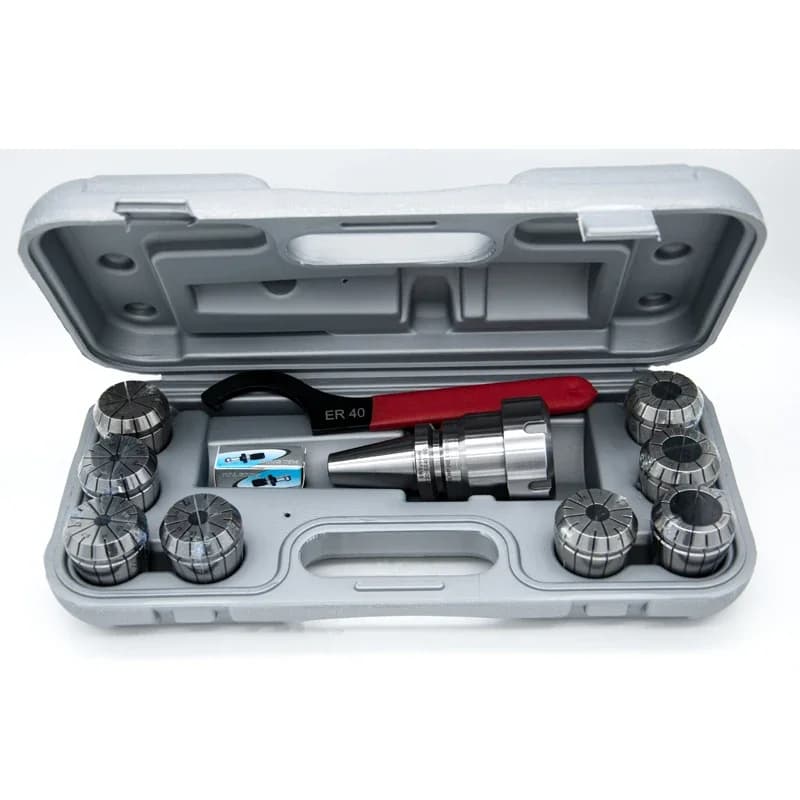 BT30 BT40 Tool Holder CNC Milling Machine ER16/20/25/32/40 Collet Chuck Set High Precision Wrench Tool Kit