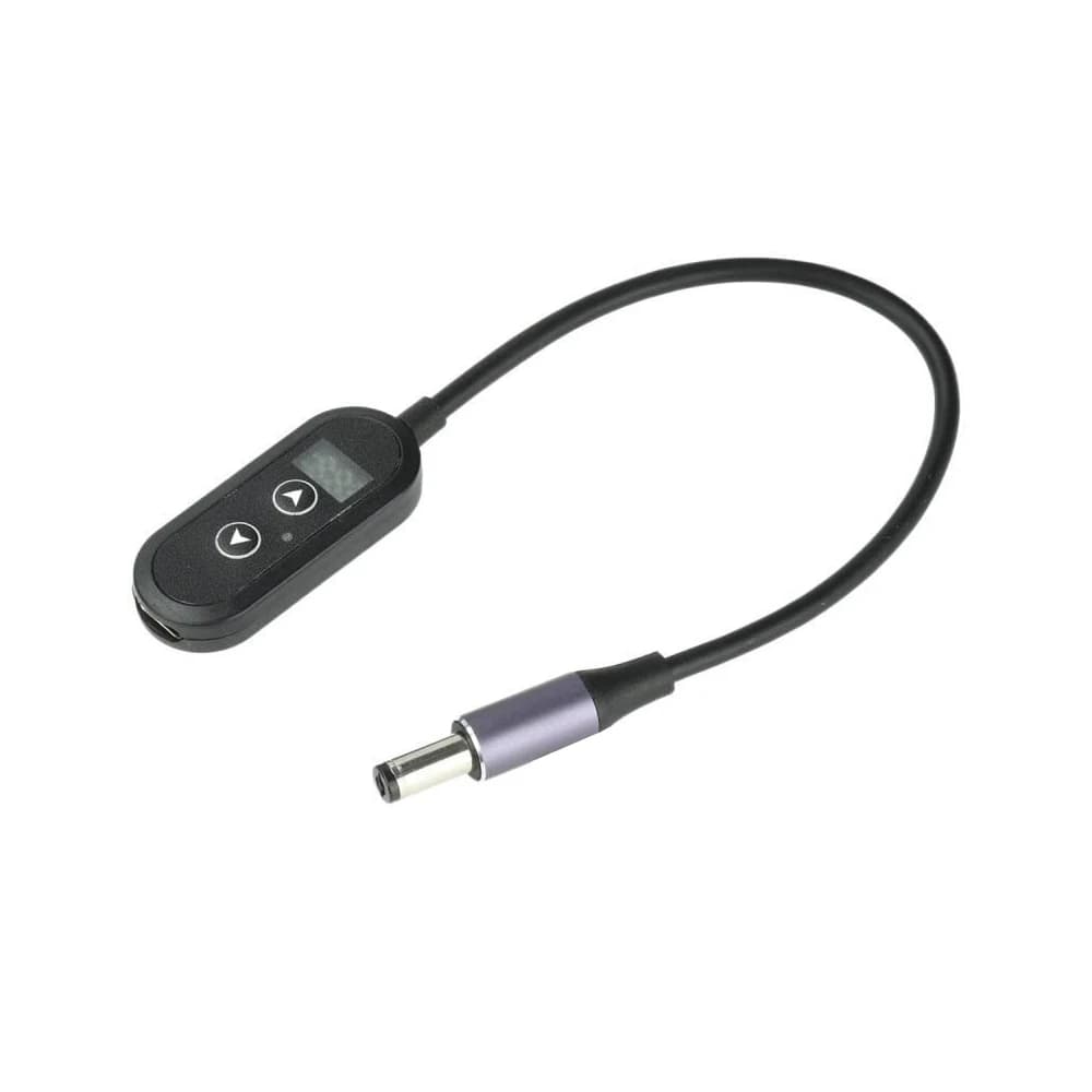 PD Trigger Cable DC 5.5*2.5mm 140W Adjustable Voltage PD Decoy Cord 5V/9V/12V/20V/28V with Digital Display For Router Light Fan
