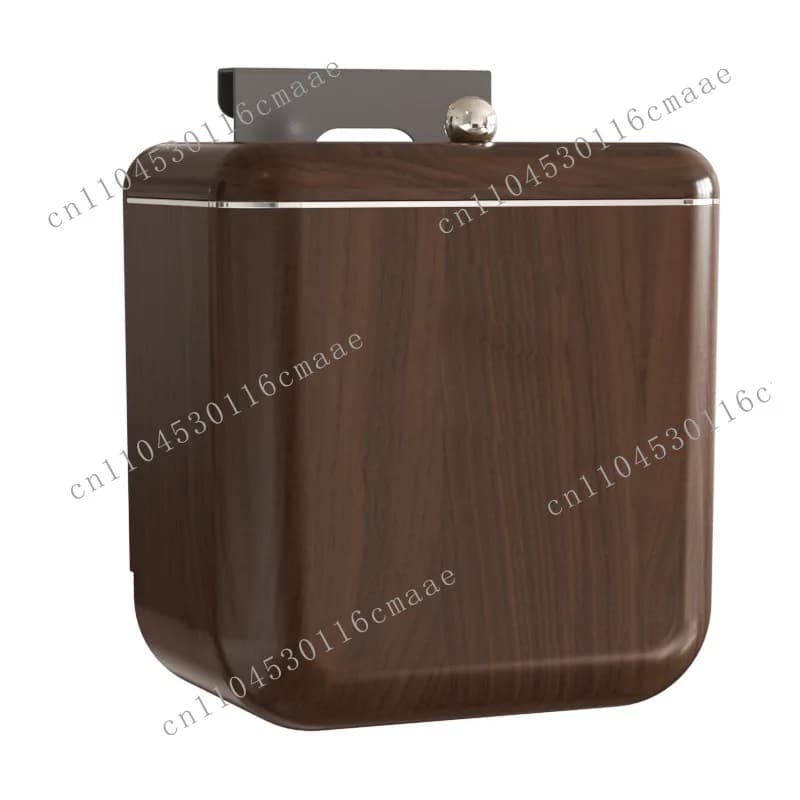 Kitchen trash can special non-punching wall hanging household with cover flip garbage toilet bathroom large storage bucket