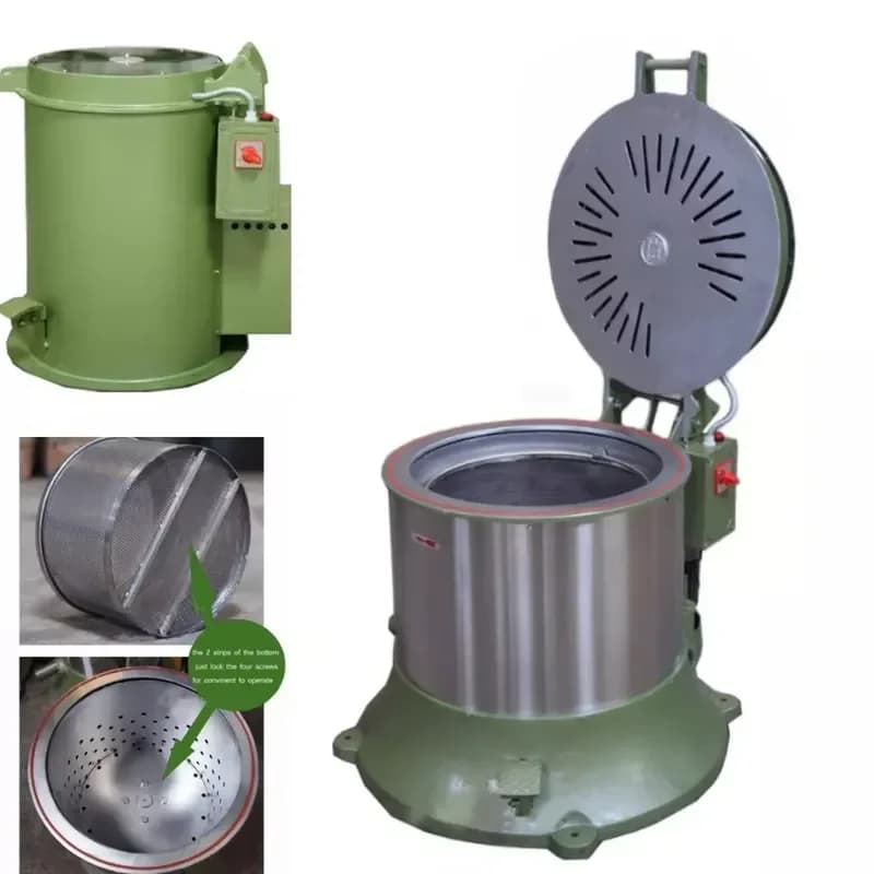 Automatic air dryer for food processing Centrifugal hot air dryer