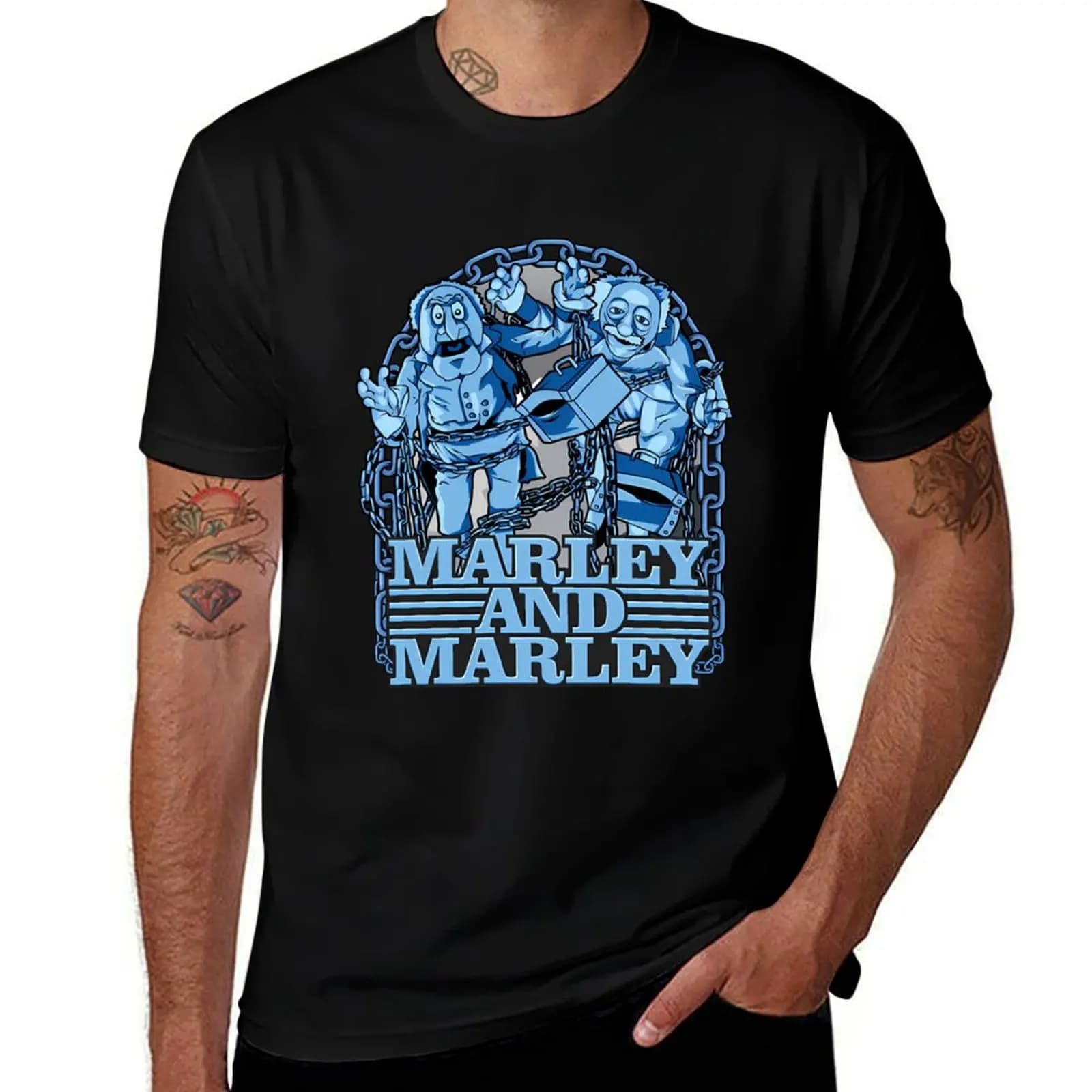 Mupp.et Christmas Carol - M.a.r.l.e.y And M.a.r.l.e.y T-Shirt Christmas Theme Tee Top T-Shirt