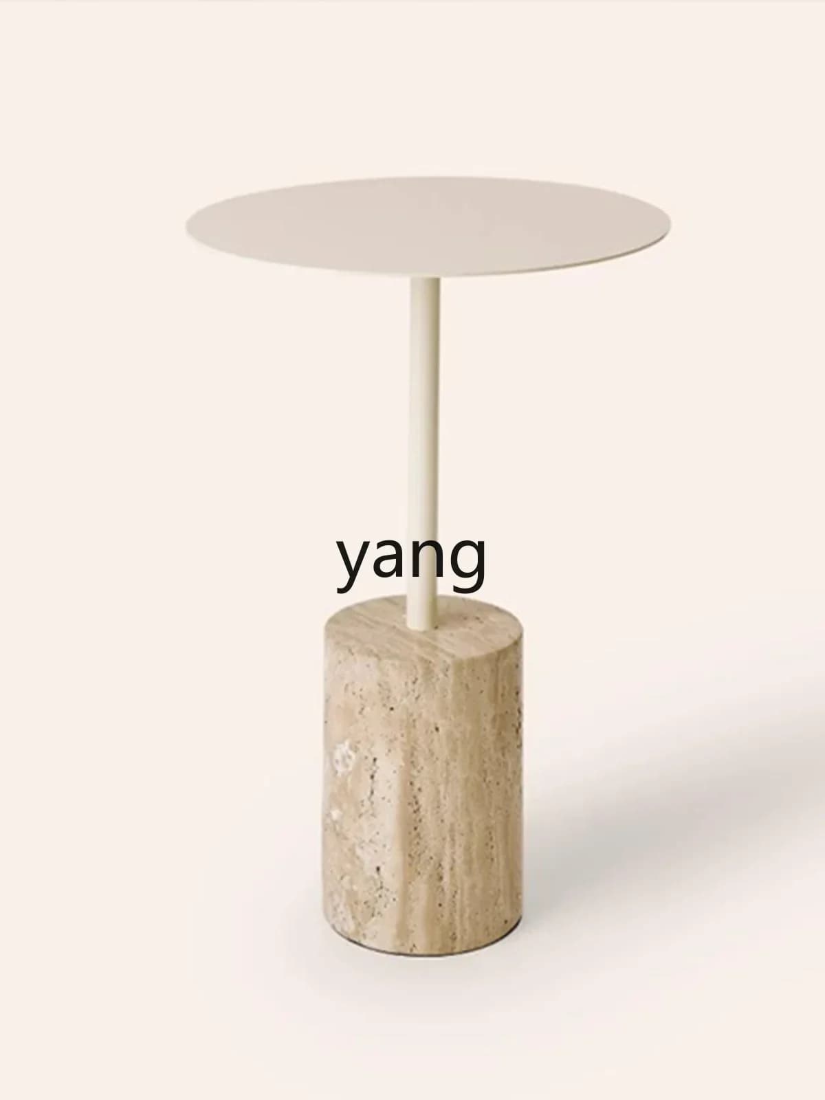 LTT Huangdongshi Side Table Simple Coffee Table Creative Small round Table Hotel Homestay Marble