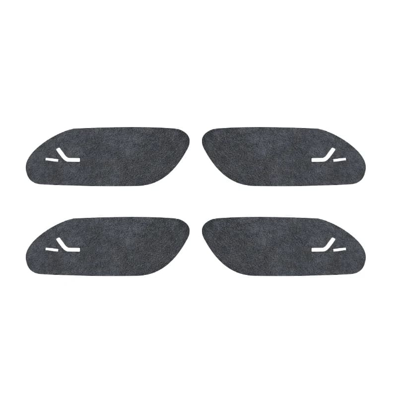 For ZEEKR 001 2026, for 001Max 001 Ultra, Italian Suede Overlay On The Car Door Switch Buttons Stickers Modification Accessories