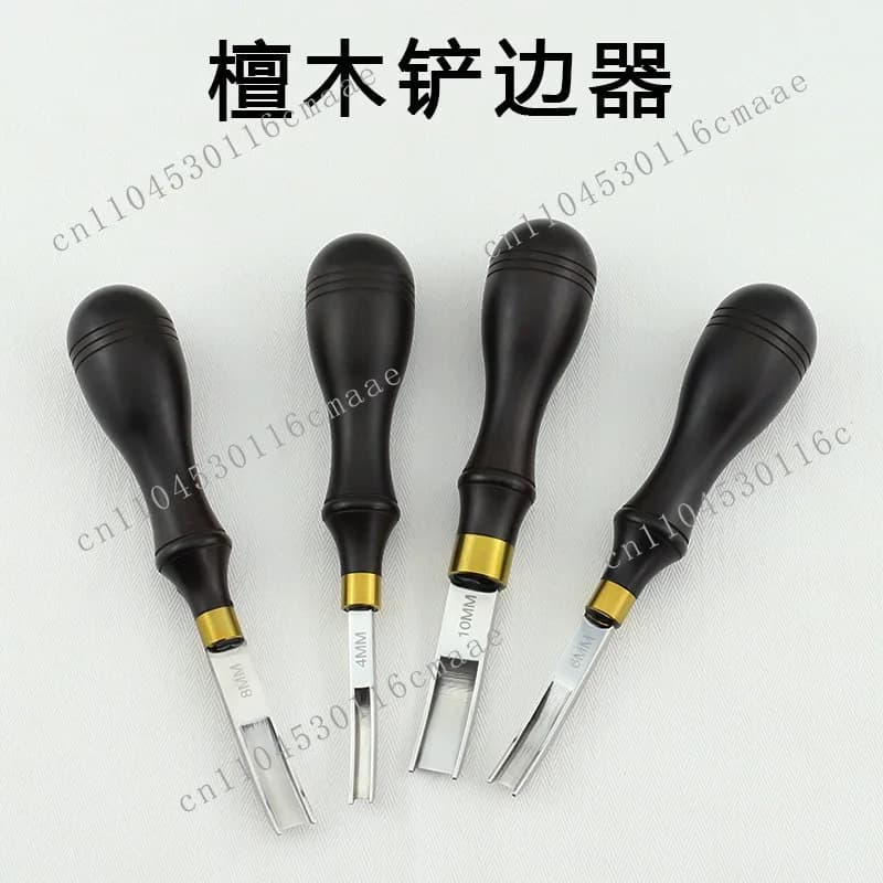 Sandalwood Edge Scraper French Section Peeling Drum Width Shoveling Vegetable Tanned Leather Thinning Tool Thinning Knife