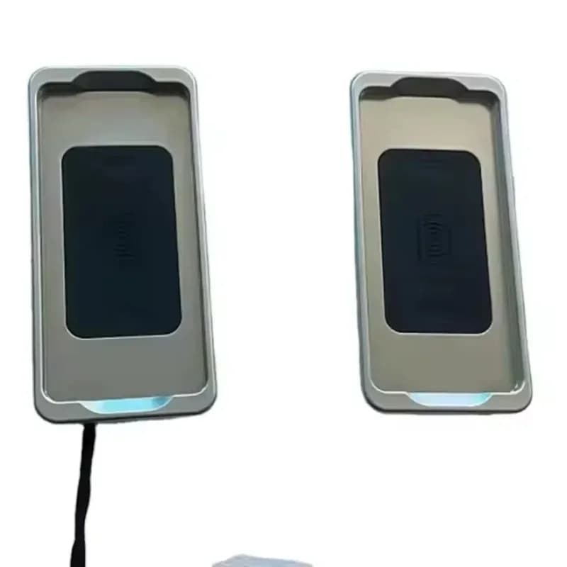 Professional car seat accessories 12v car wireless charger car side seat armrest wireless charger