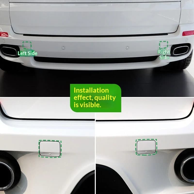 For BMW X5 Rear Bar Trailer Cover E70 LCI Rear Bar Traction Hook Hole Rescue Cover 51127271815