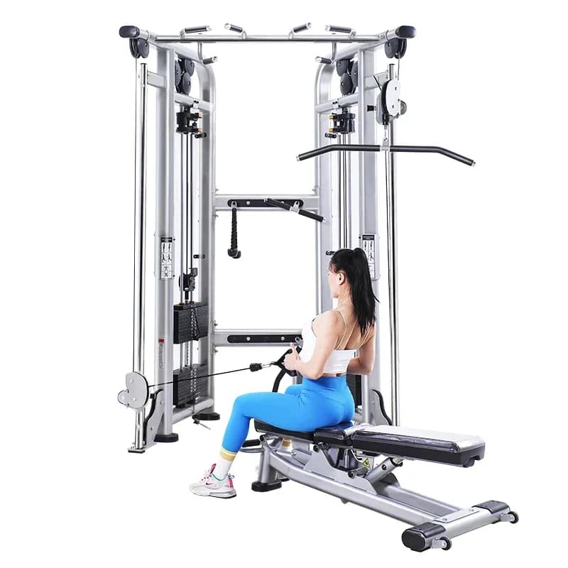 Multifunctional Integrated Trainer Gantry Frame Type Fitness Equipment Squat Rack Bench Press Exercise Bodybuilding