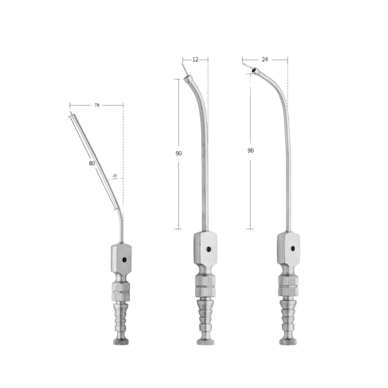 Nasal Suction Tube ENT Ears Nose and Throat Surgical Instruments
