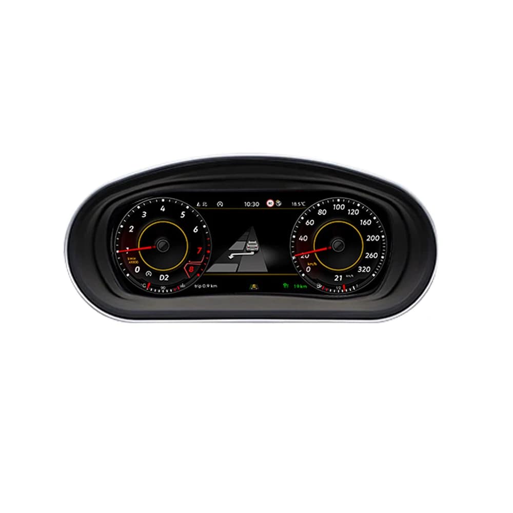 10.25" LCD Speedometer Panel Virtual Cockpit Digital Dashboard Passat B7 Interior Modification Kit