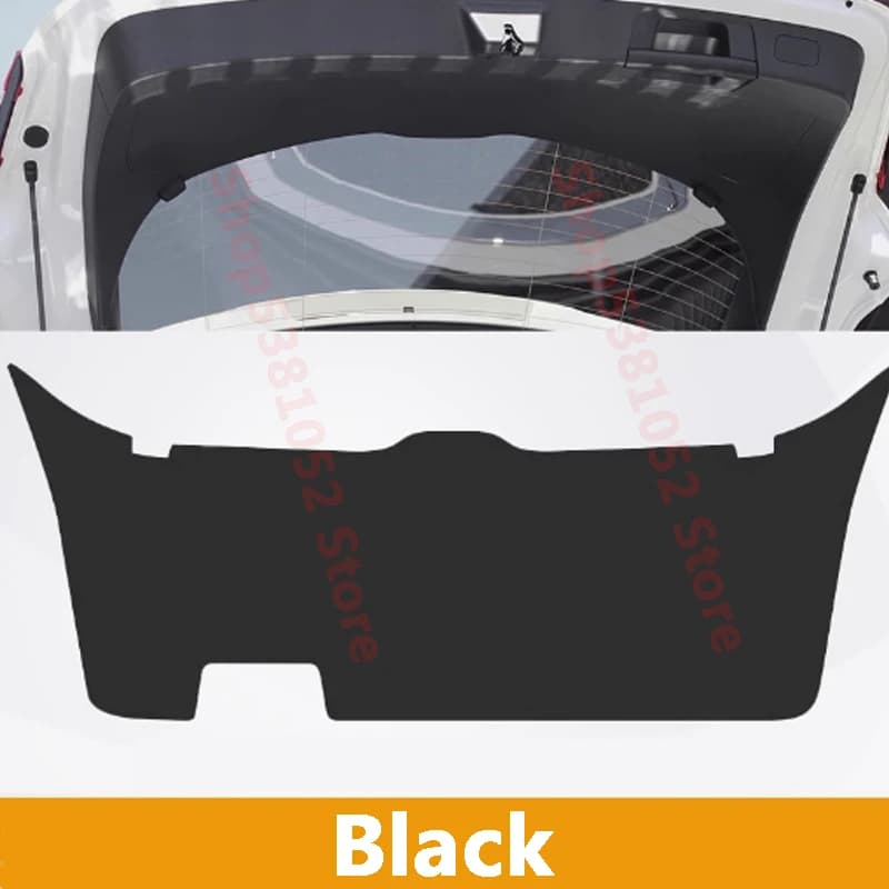 For Mercedes Benz GLA X156 2015-2019 Car Rear Trunk Tailgate Protection Pad Trunk PU Leather Pad Decorative Accessories