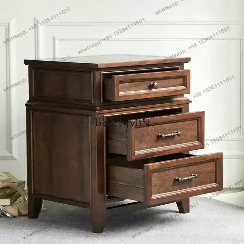 pg45Simple American walnut all solid wood...