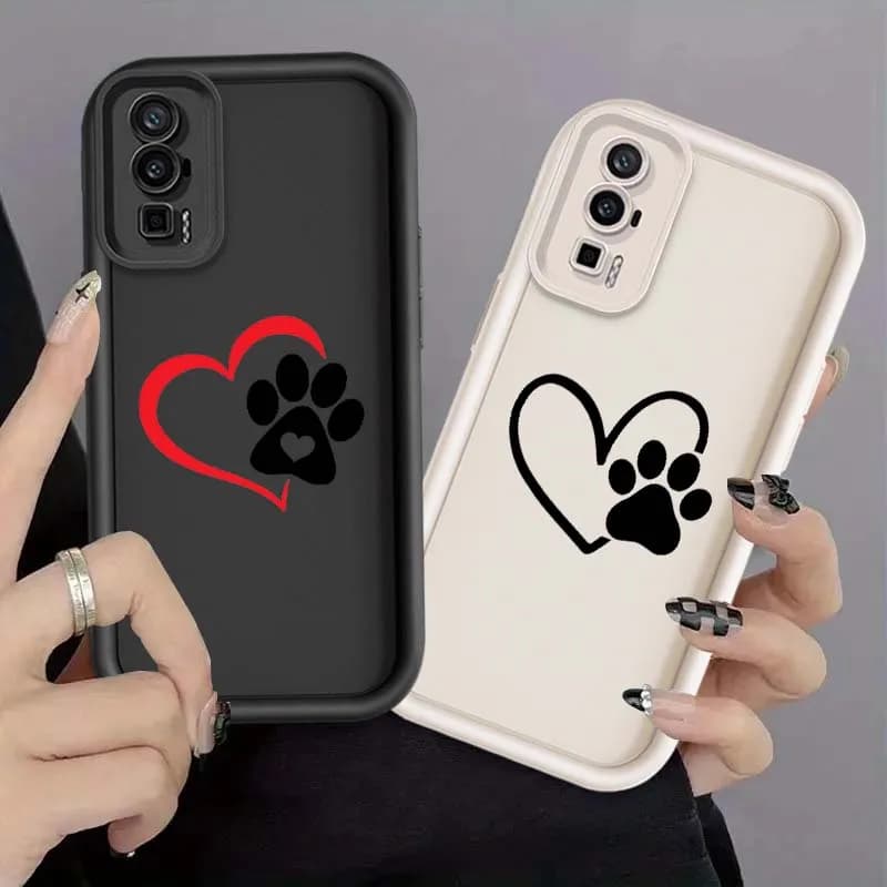 Cute Line Art Design Cover For Xiaomi Redmi K70E 14R 14C 13 13C K60 Plus Pro Ultra 5G 4G Eye Ladder Phone Case