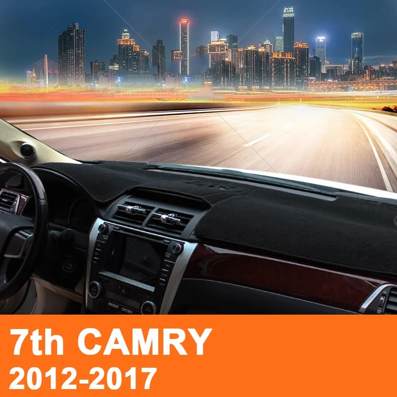 For Toyota Camry 50 XV50 2012 2013 2014 2015 2016 2017 LHD Car Dashboard Covers Mat Shade Cushion Pad Carpets Interior Accessory