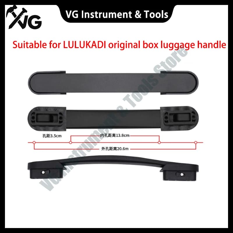 Suitable for LULUKADI/Lulu Kadi Hanke Luggage Handle, Carry Handle, Trolley Case Pull Handle Repair Parts