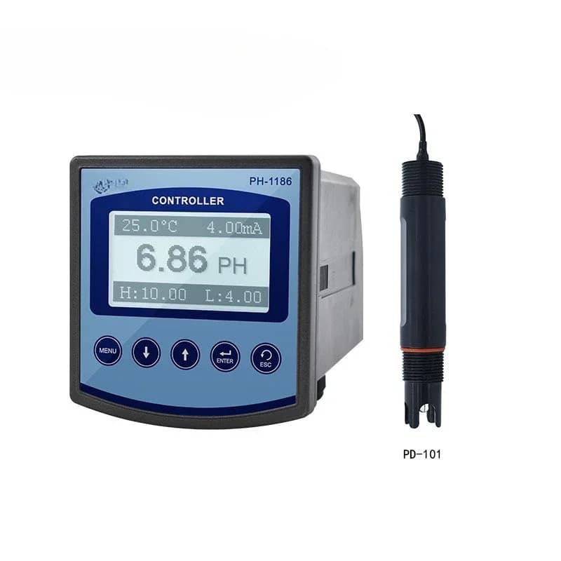 PH-1186 industrial online pH detector redox potentiometer orp meter pHorp electrode