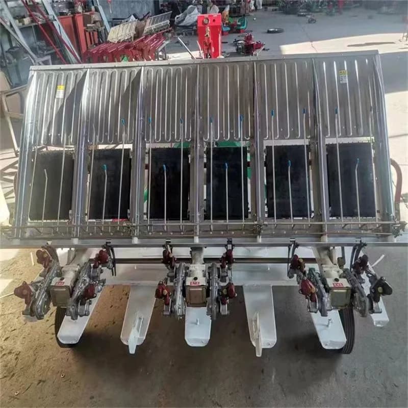 Northeast China farmland rice planter, ride-on rice transplanter
