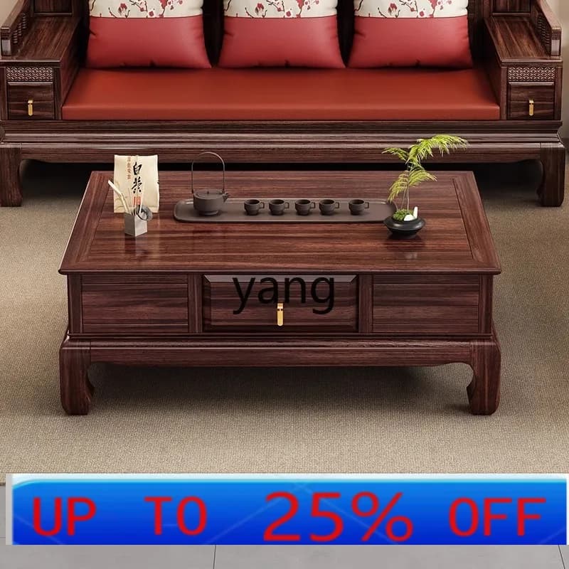 LTT new Chinese solid wood sofa living room modern home sofa winter and summer dual-purpose large and small apartment sofa