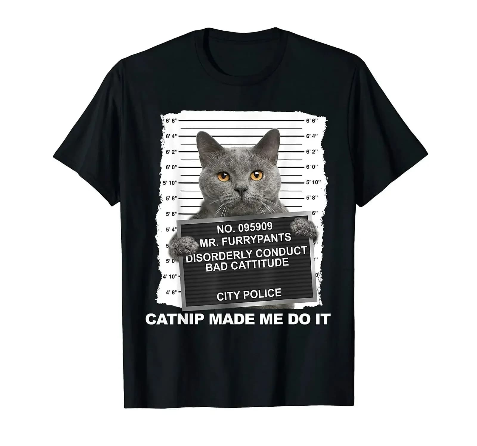 Funny Cat Owner Gift Cat Mug Shot Printed T-Shirt 100% Cotton O-Neck Summer Short Sleeve Casual Mens T-shirt Size S-3XL