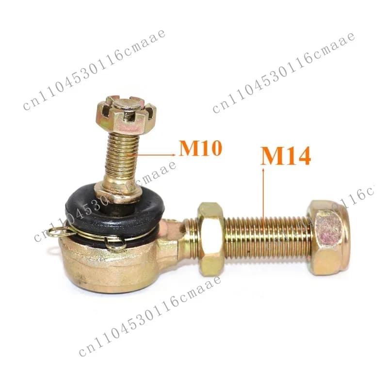 M10xM14 Adjustable Ball Head ATV Off-Road Vehicle ATV Accessories Tie Rod Ball Head Steering Machine Agricultural Machinery