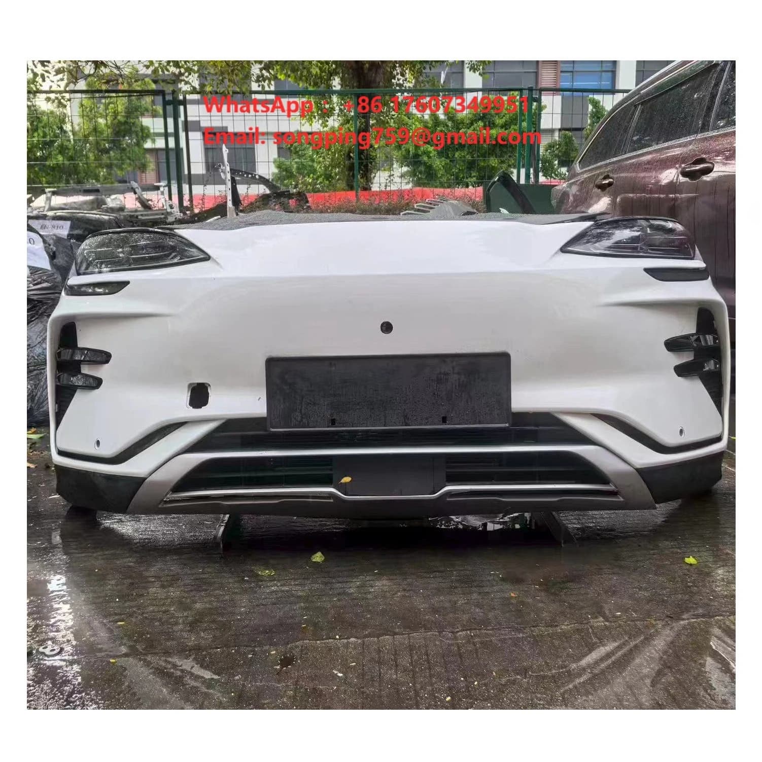2025 Hot Sale Factory Quality Auto Spare Parts Front Bumper Assembly for BYD Song L EV