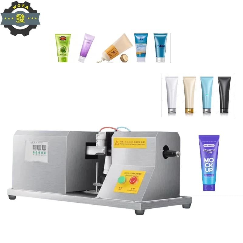 Semi-automatic Ultrasonic Sealing Machine for Hoses, Facial Cleanser Tube, Skin Care Product Tube Sealing