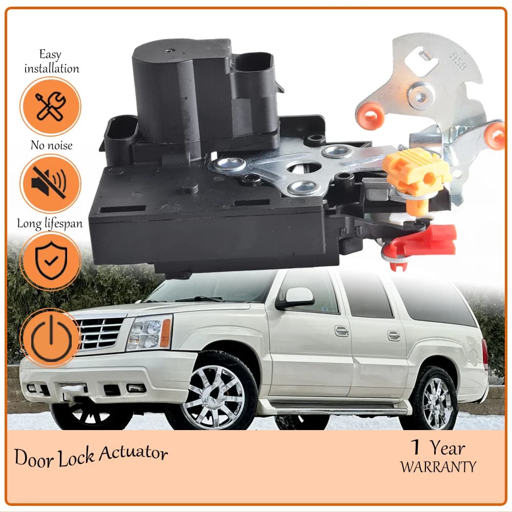 Front Right Power Door Lock Actuator,With Escalade ESV 2003-2006,Escalade EXT 2002-2003 2005-2006,oem DLA638,15110645,15182425
