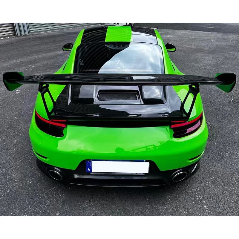 For  911 2014-2019 991 Car Rear Upgraded GT2 RS Carbon Fiber Spoiler Car Body Kit