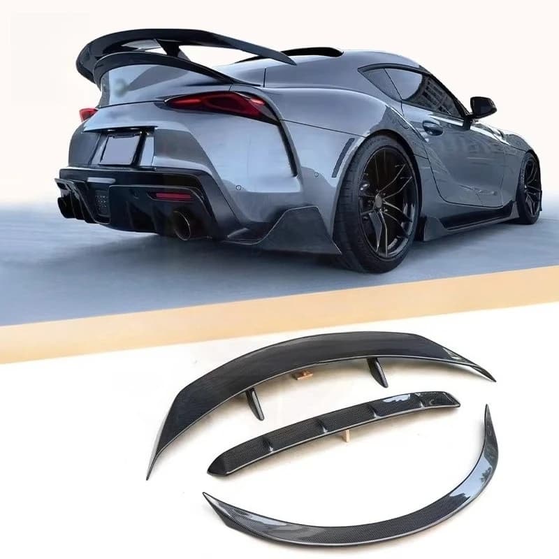 For Supra A90 2019-2022 Model AG Style Carbon Fiber Ducktail Wing Rear Tail Spoiler