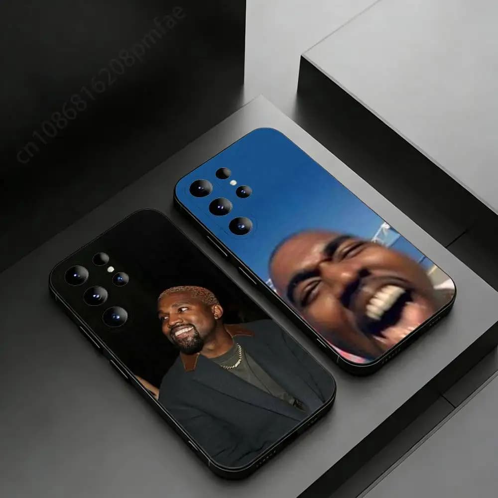 Rapper K-Kanyes W-West Phone Case For Samsung Galaxy S26,25,24,23,22,21,20Plus Ultra