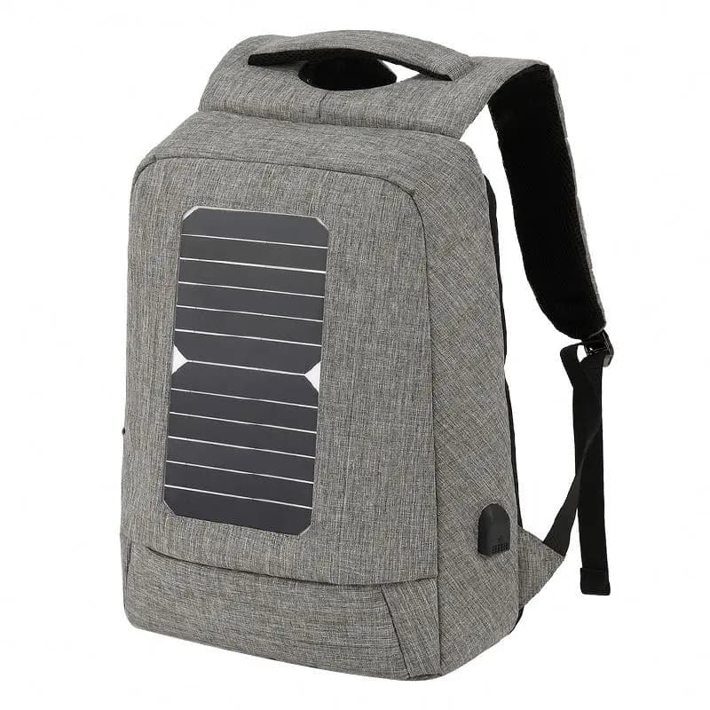 USB Charging Port Waterproof Travel Solar Panel Outdoor Backpack