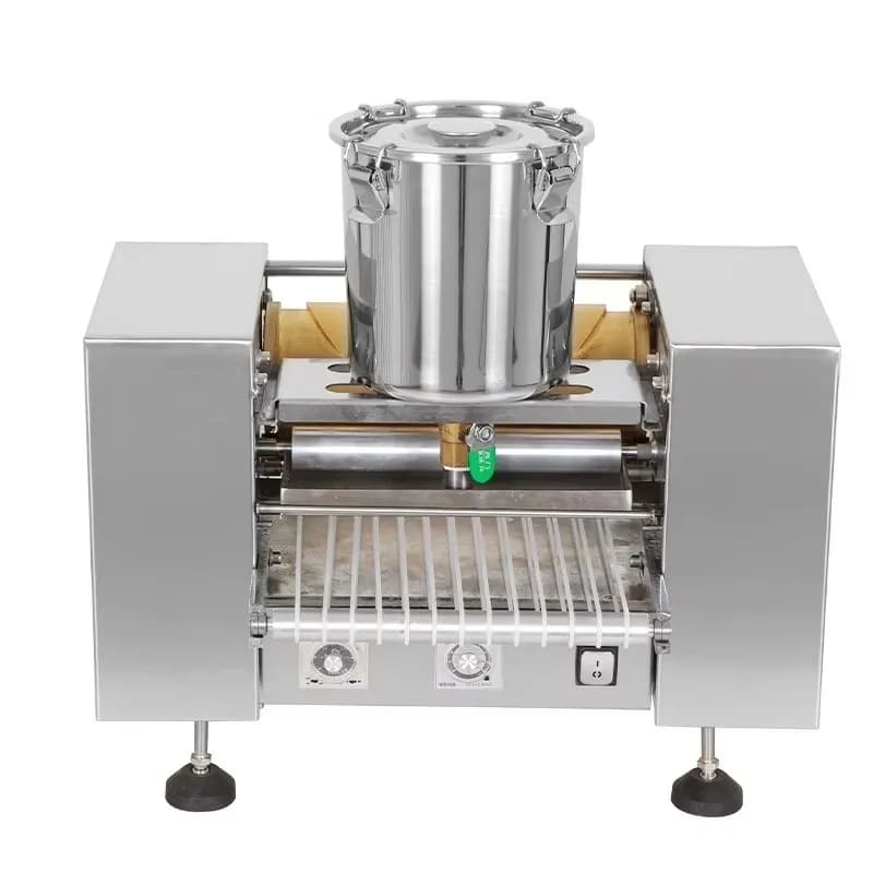Commercial cake automatic lasagna cake crust machine, lasagna durian mango fruit lasagna crust machine